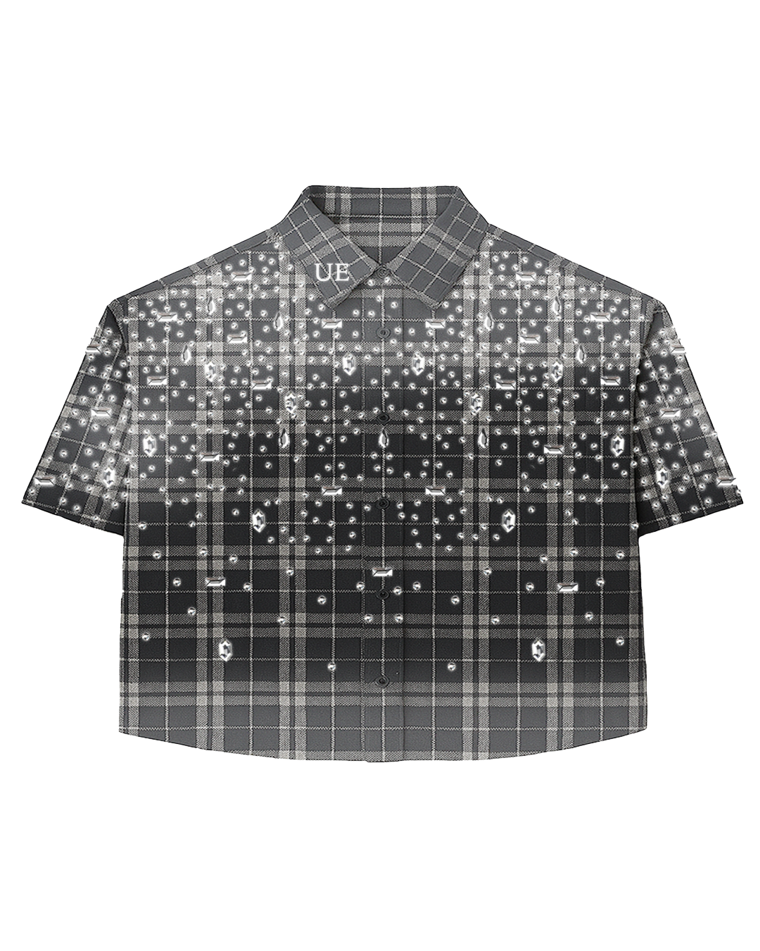 Black UE Gemstone flannel