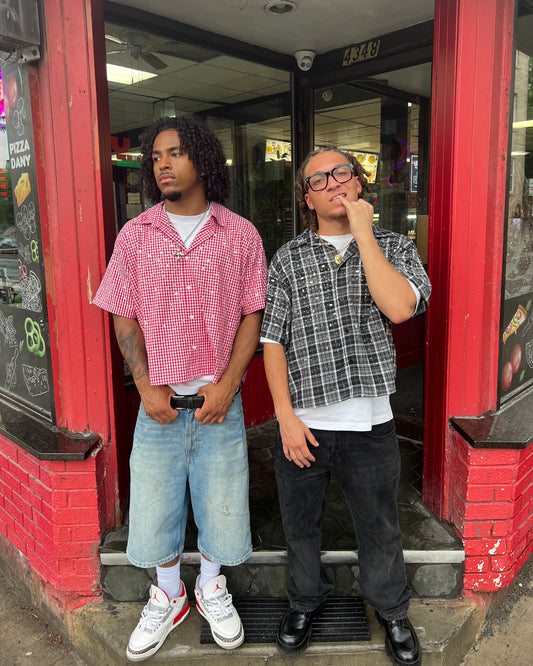 Black UE Gemstone flannel