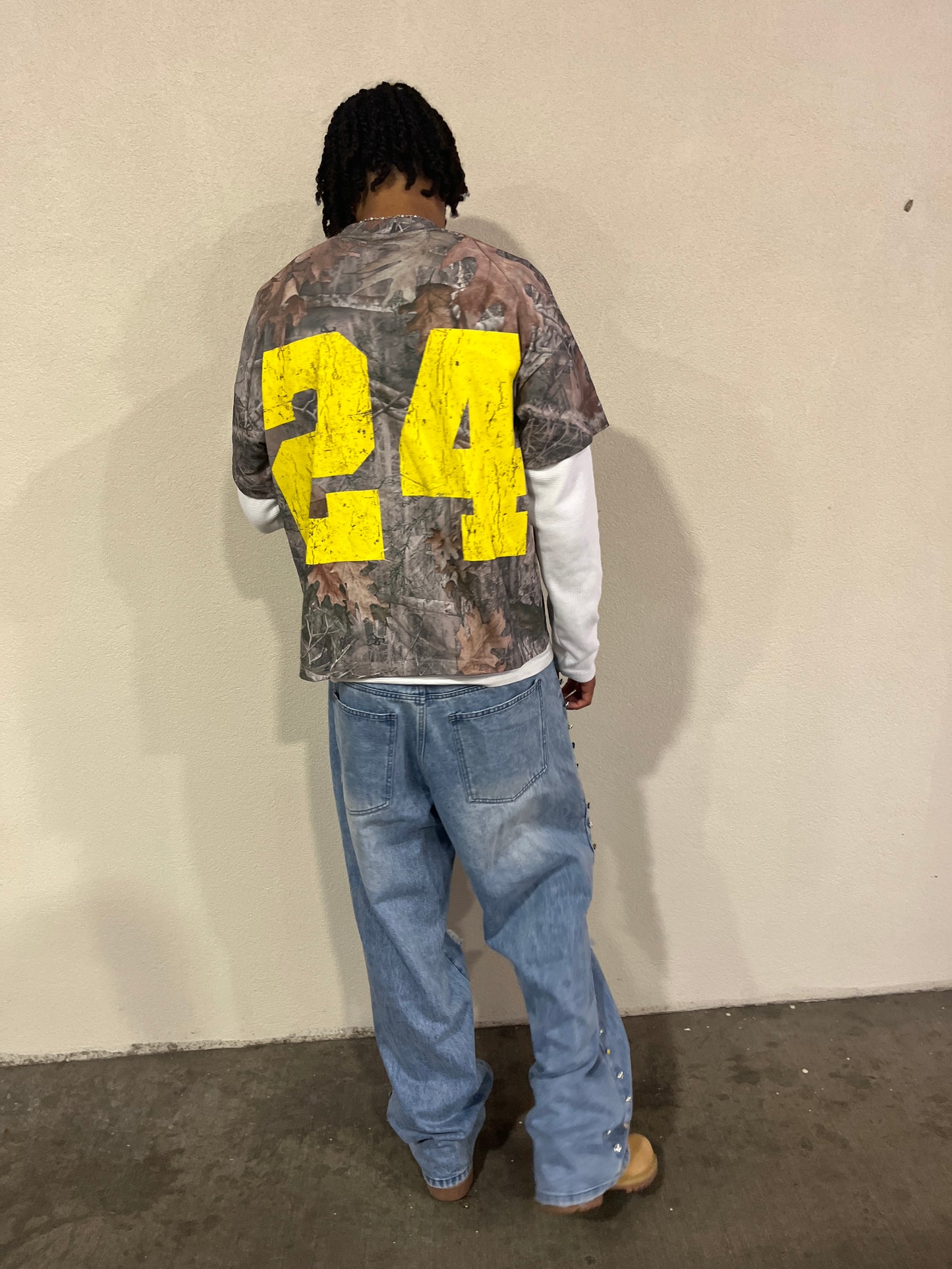 Camo Double Sleeve Shirt