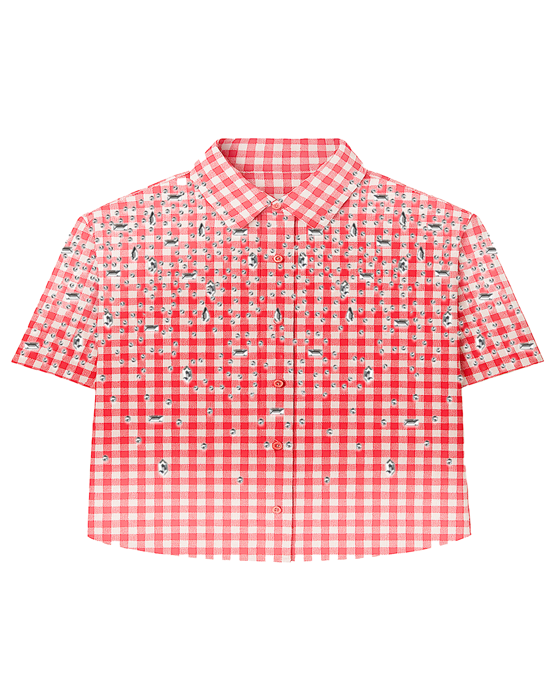 Red UE Gemstone Flannel