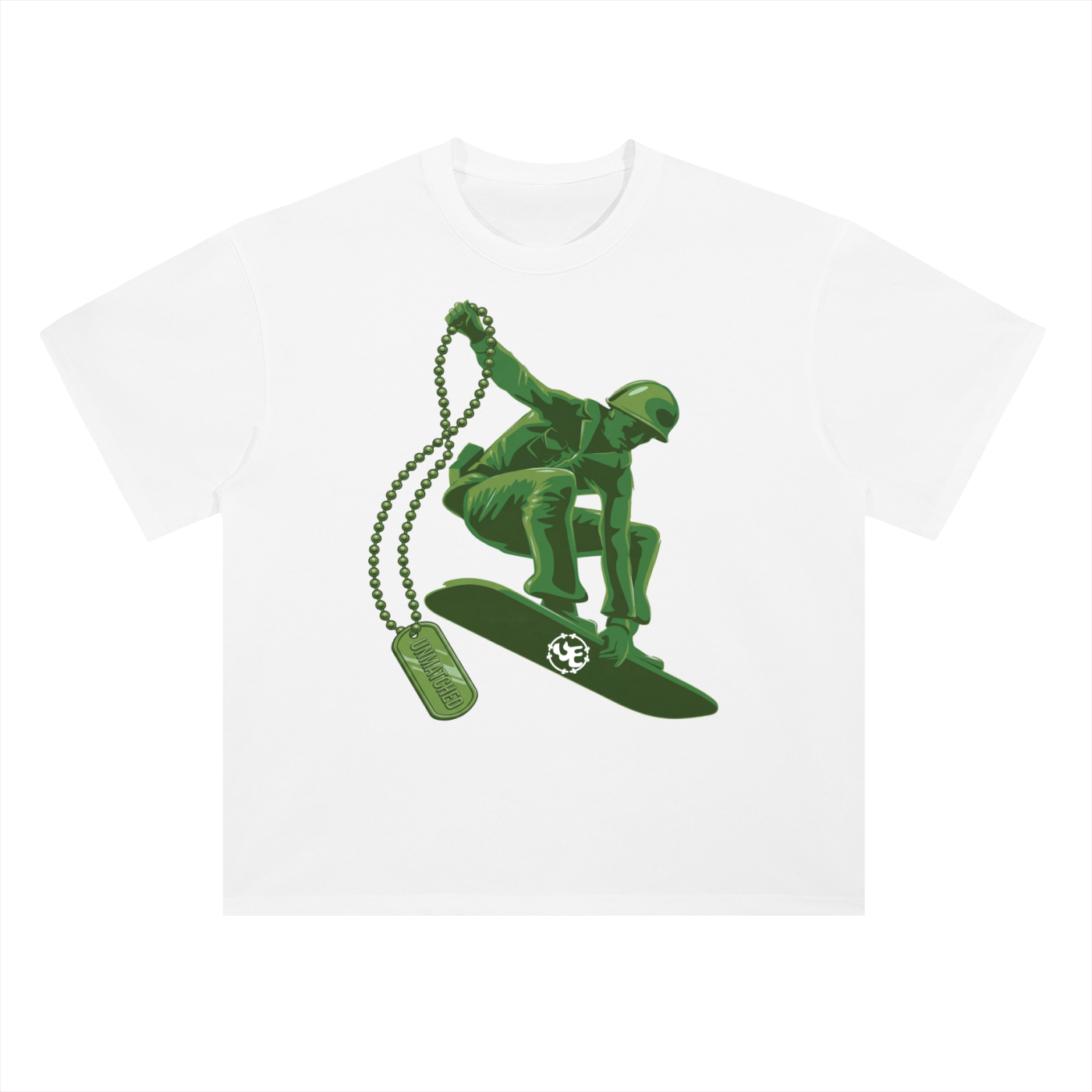 White Soldier Tee