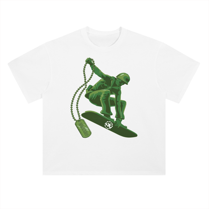 White Soldier Tee