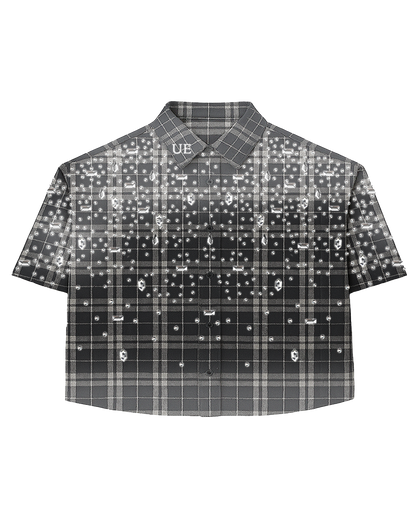 Black UE Gemstone flannel