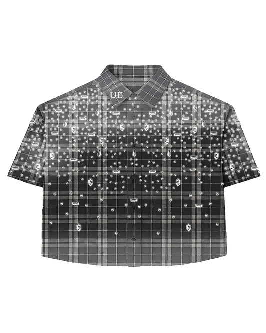 Black UE Gemstone flannel