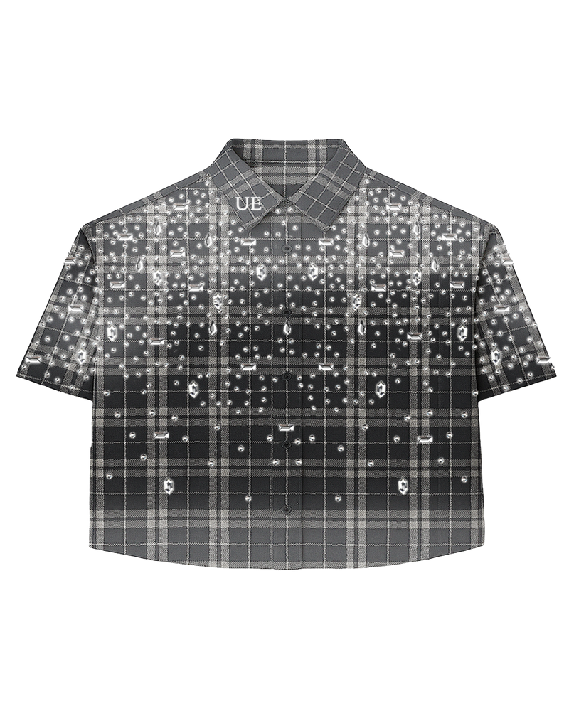 Black UE Gemstone flannel