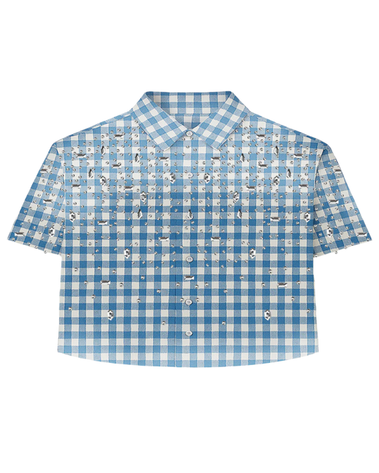 Blue UE Gemstone Flannel