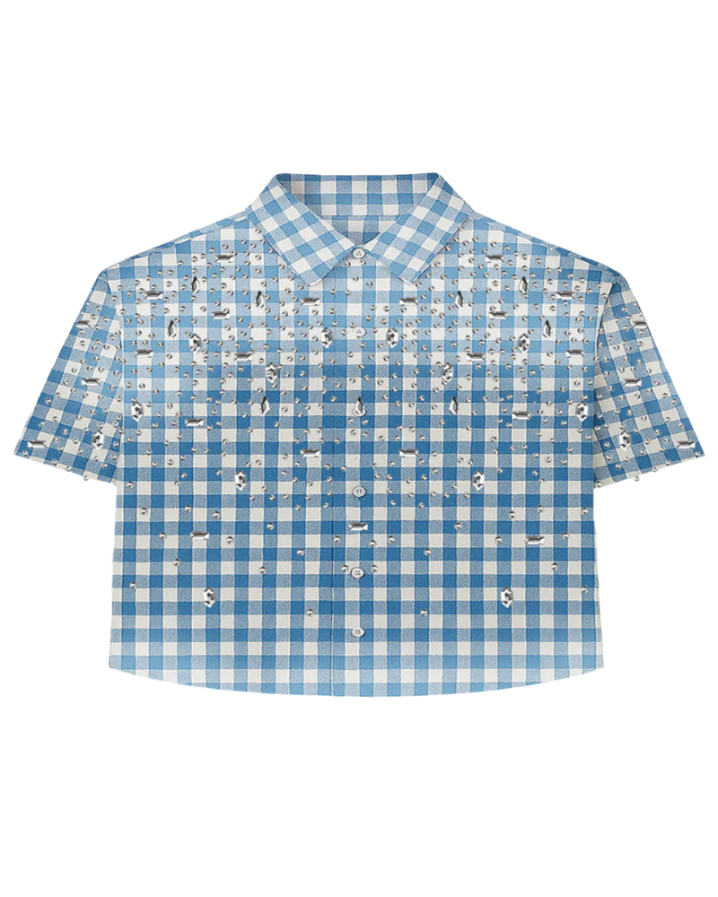 Blue UE Gemstone Flannel