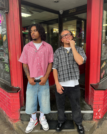 Black UE Gemstone flannel