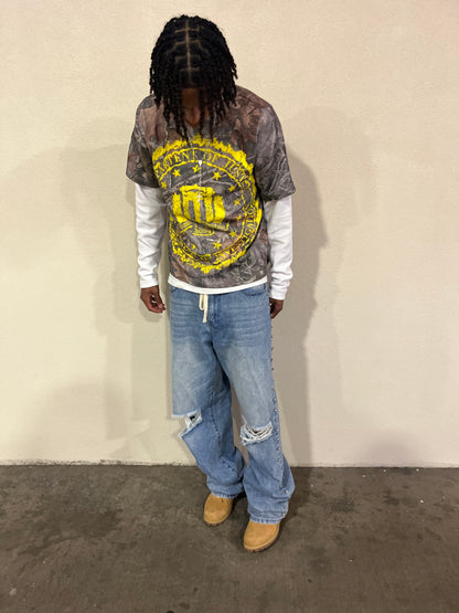 Camo Double Sleeve Shirt