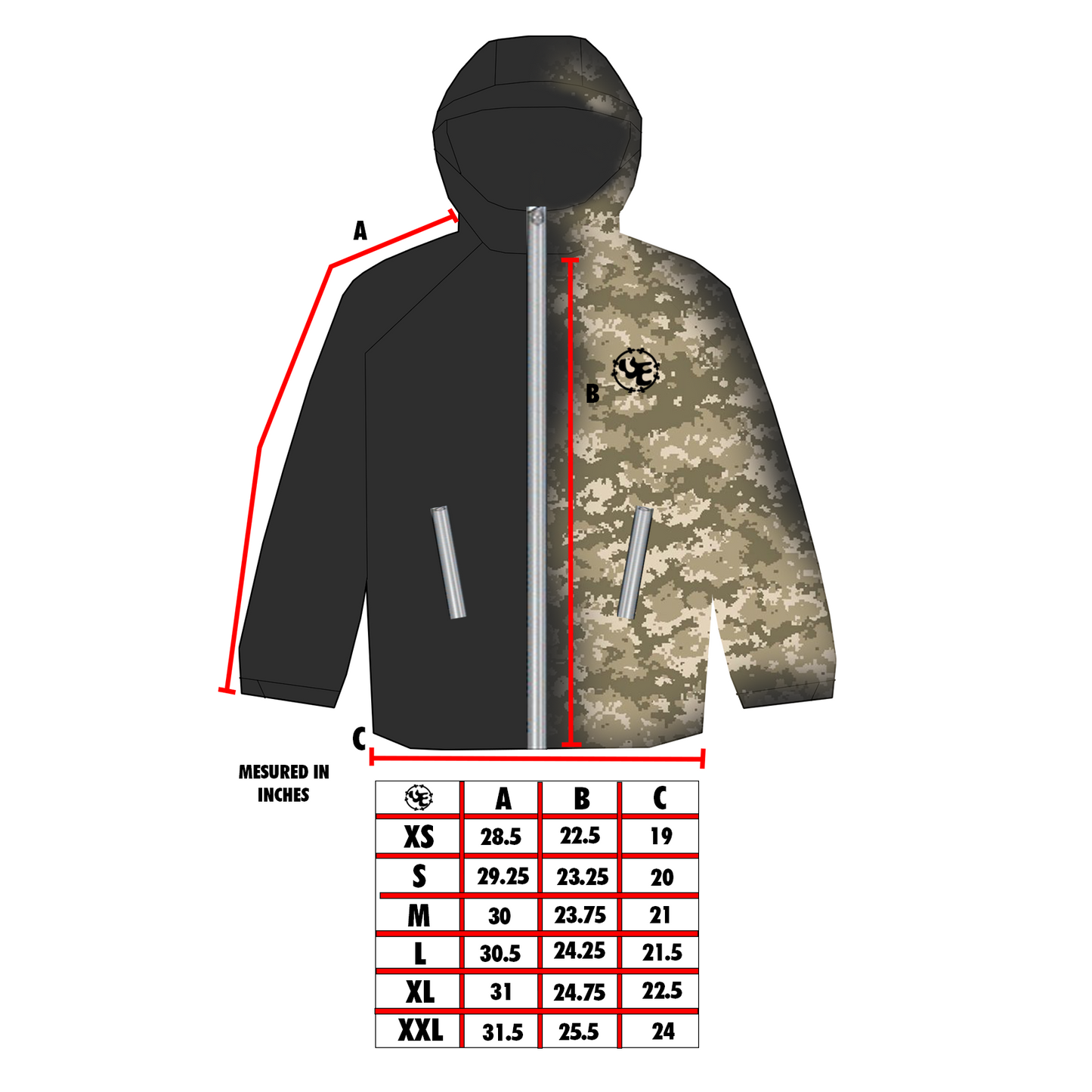 CAMO REACTIVE JACKET