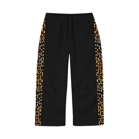 Black Cheetah Sweats