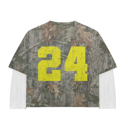 Camo Double Sleeve Shirt