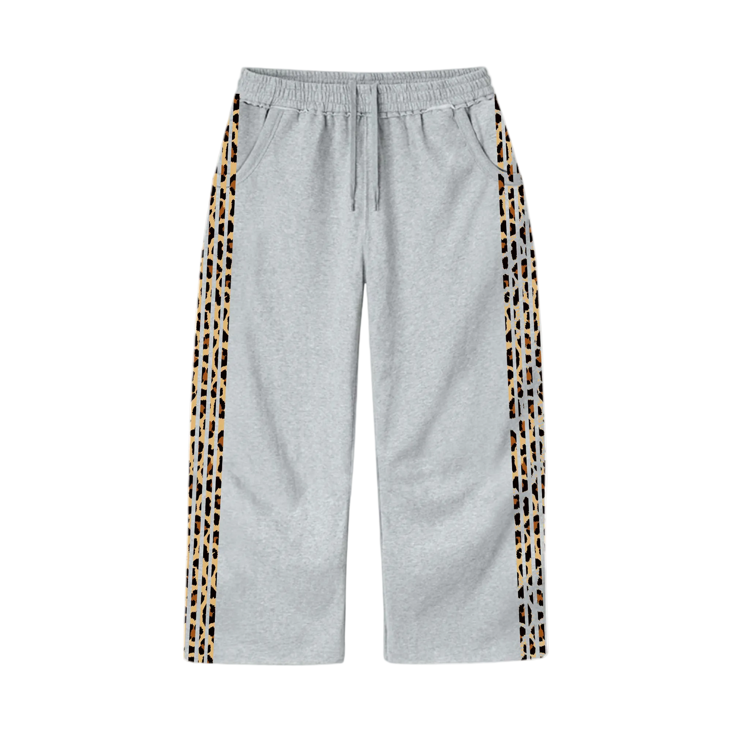 Grey Cheetah Sweats